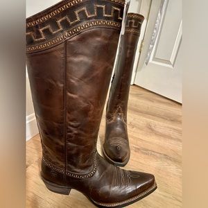 Knee high Ariat boots